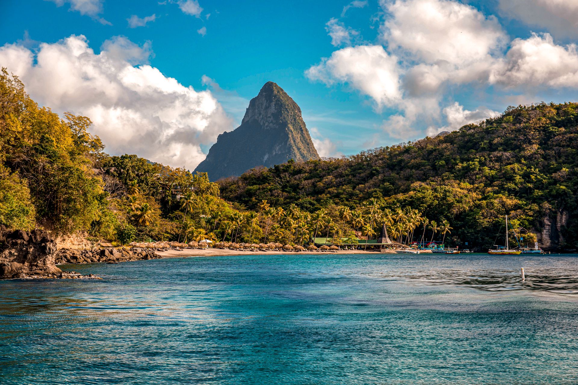 Anse Chastanet Beach Saint Lucia
