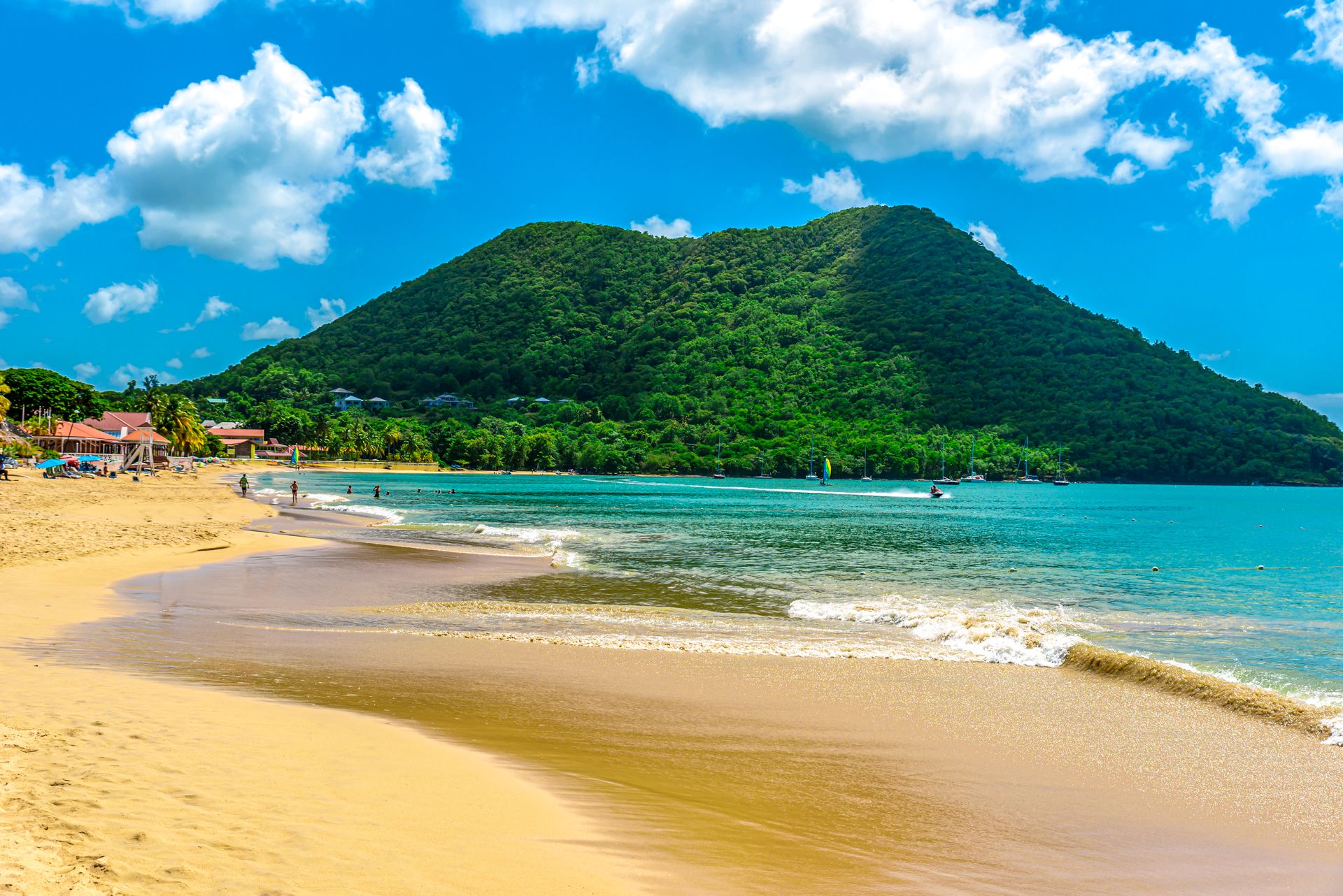 Reduit Beach Saint Lucia