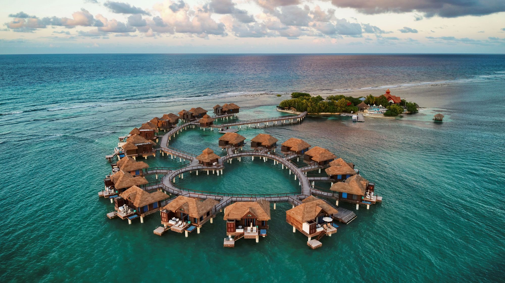 Sandals royal caribbean OverWater bungalows