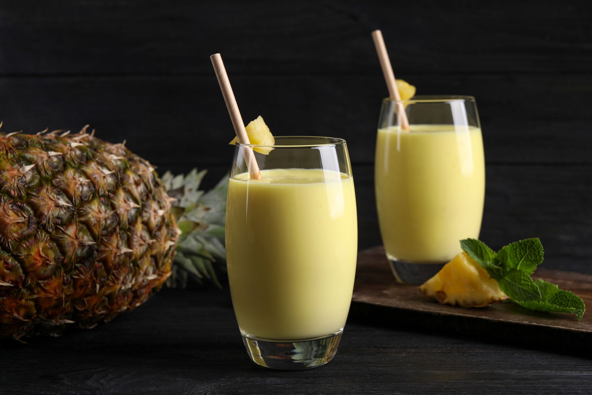 Caribbean pineapples