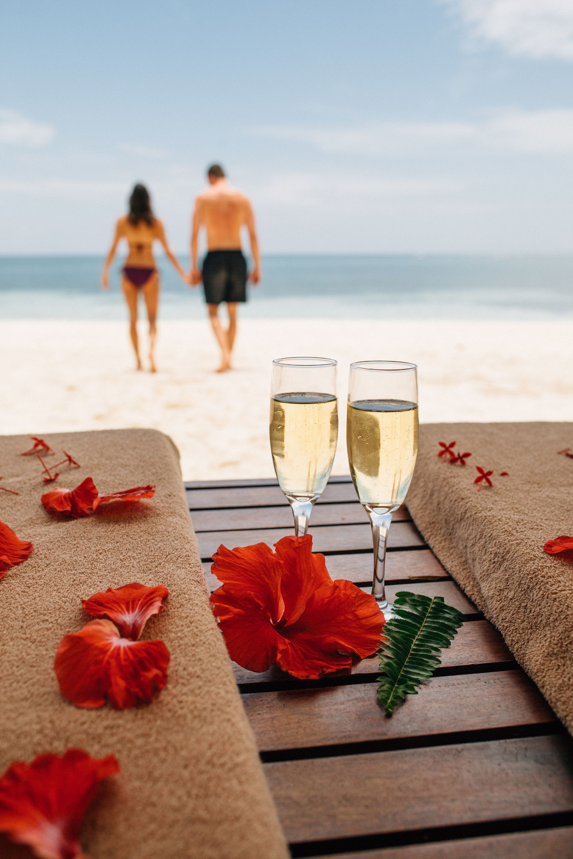 couple on beach